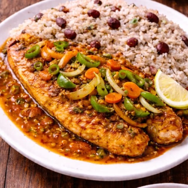 Red Snapper Filet Dinner.