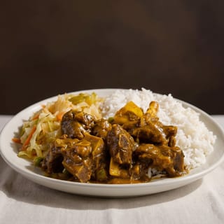Curry Goat Dinner
