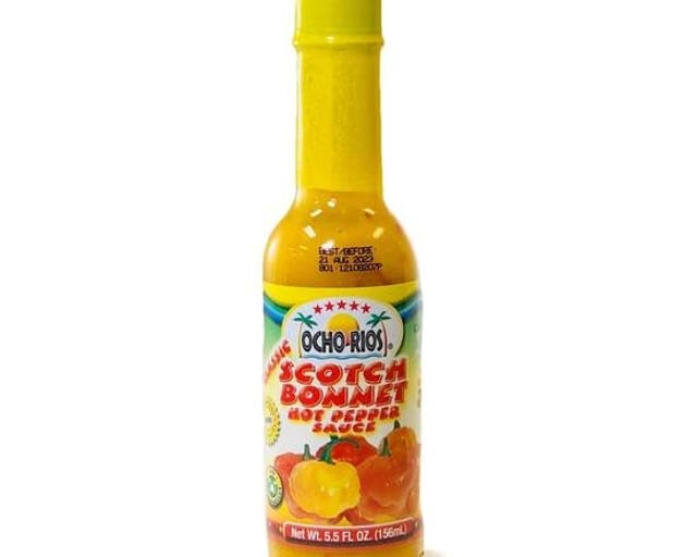Grace Scotch Bonnet Pepper Sauce.